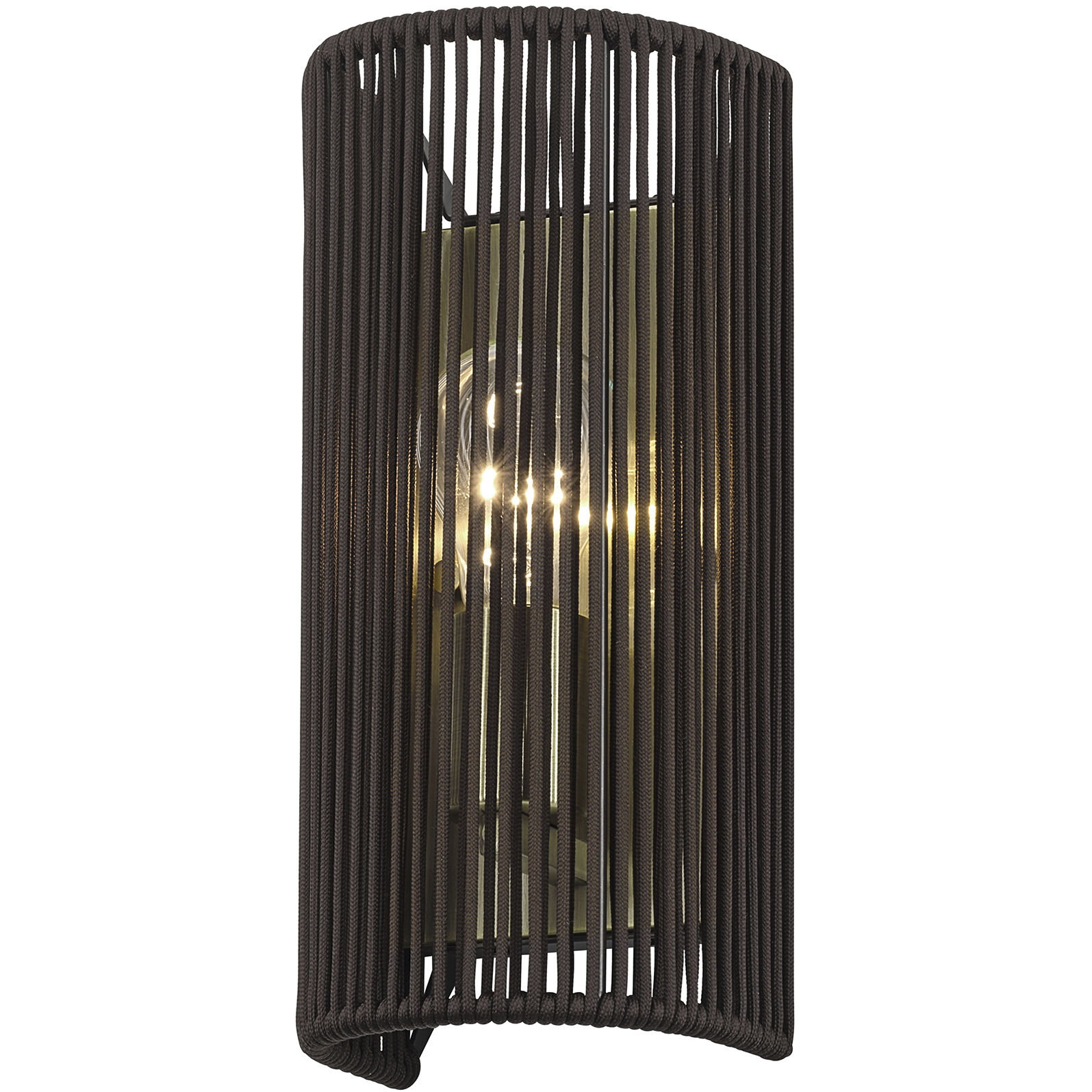 Acordia Wall Sconce Wall Light in Antique Brass