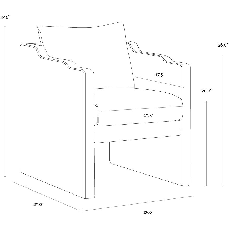 Scala Kona Camel Lounge Chair