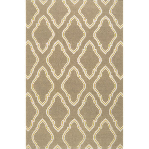 Fallon 36 X 24 inch Taupe, Mustard, Cream Rug