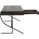 Frank 62.5 X 31 inch Ebony Walnut Desk