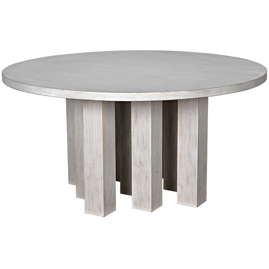 Resistance 60 X 60 inch White Wash Dining Table