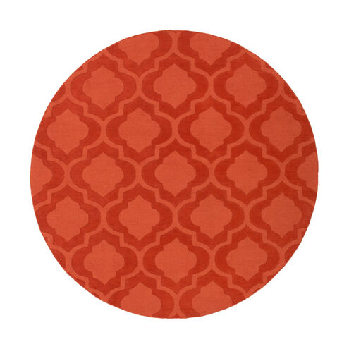 Central Park 72 X 72 inch Brick Indoor Area Rug, Round