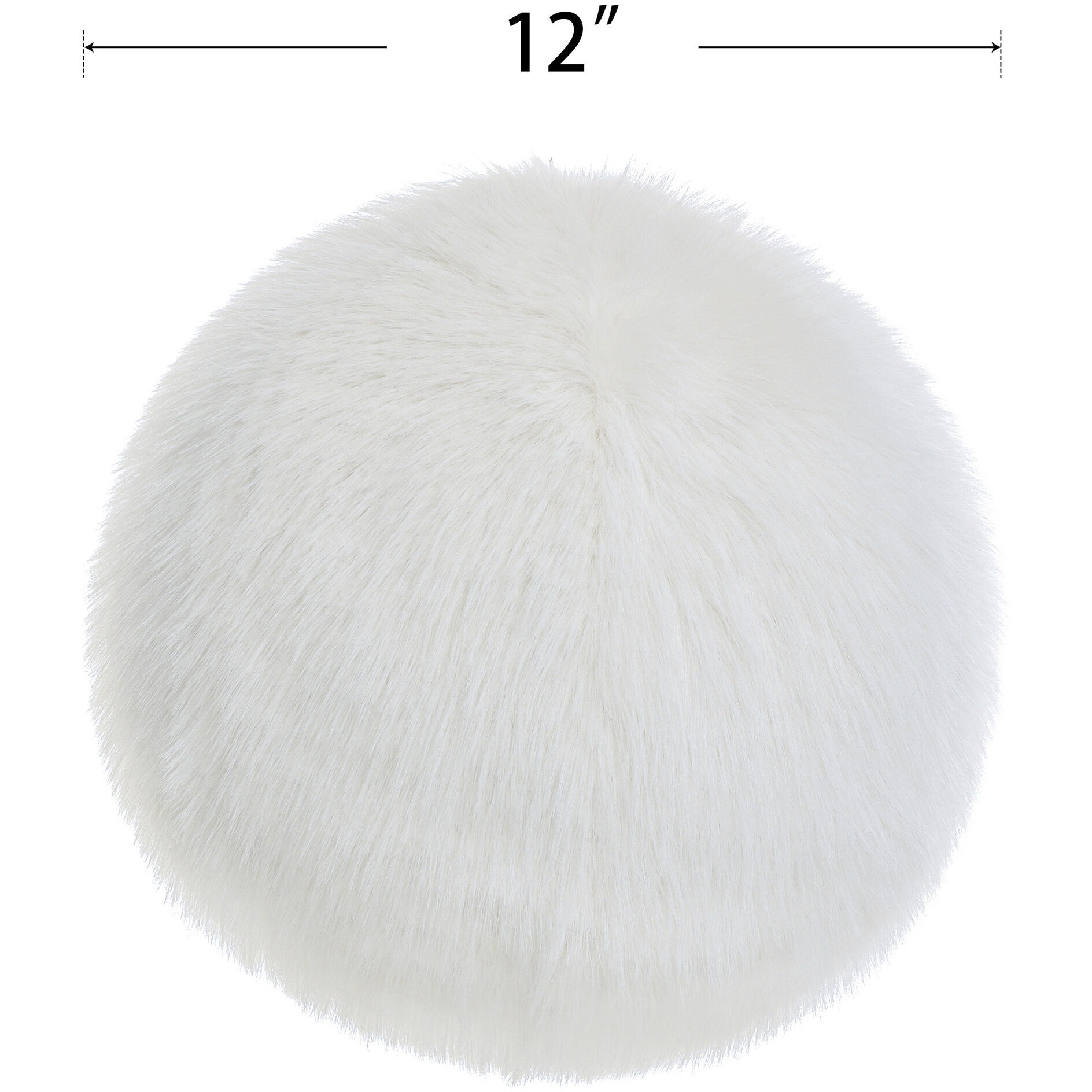 Dan Foley 12 inch White Throw Pillow