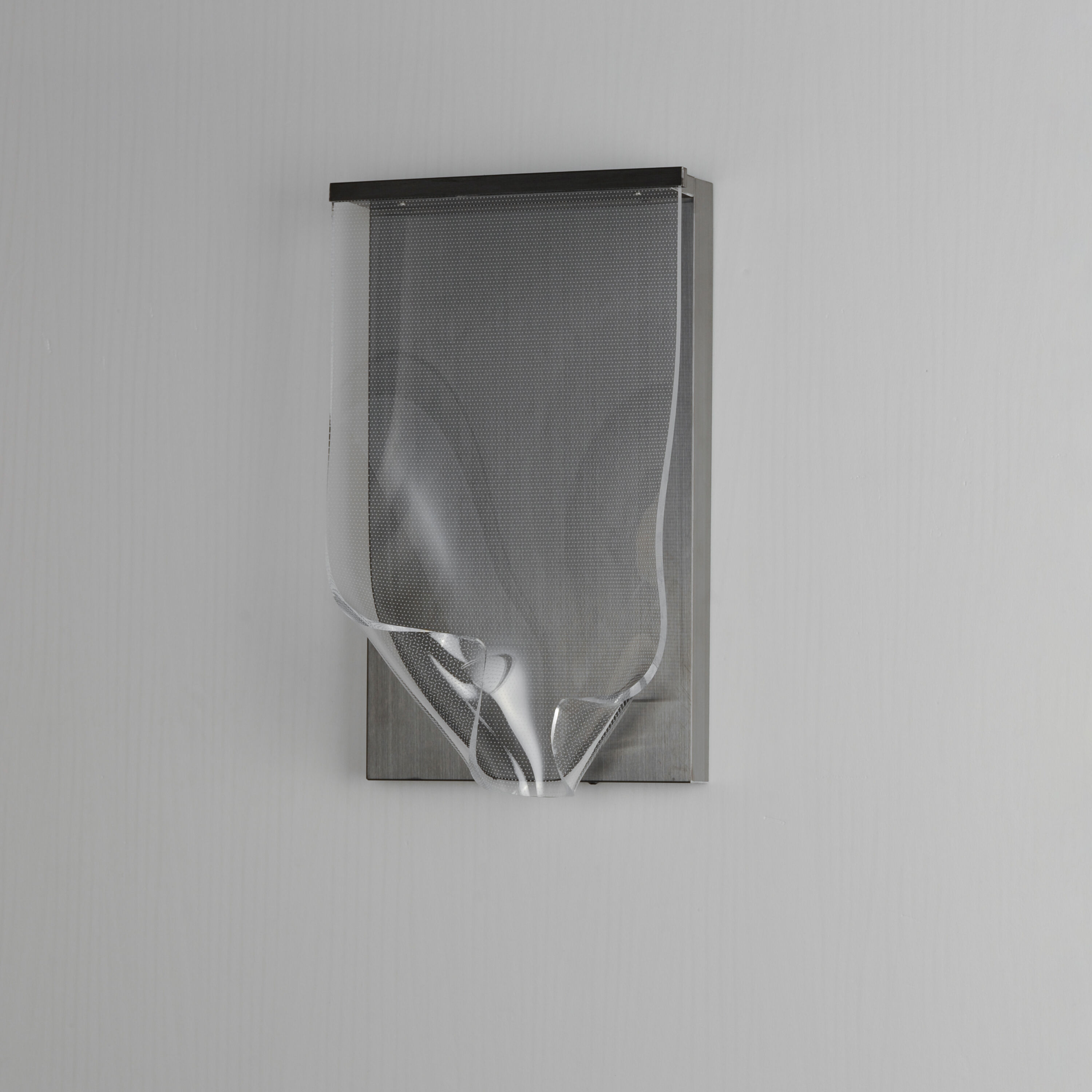 Rinkle LED 9.25 inch Brushed Gunmetal Wall Sconce Wall Light