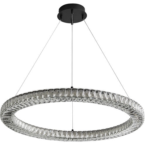 elan LED 32 inch Black Pendant Ceiling Light