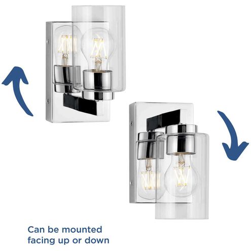 Goodwin 1 Light 4.5 inch Polished Chrome Vanity Light Wall Light