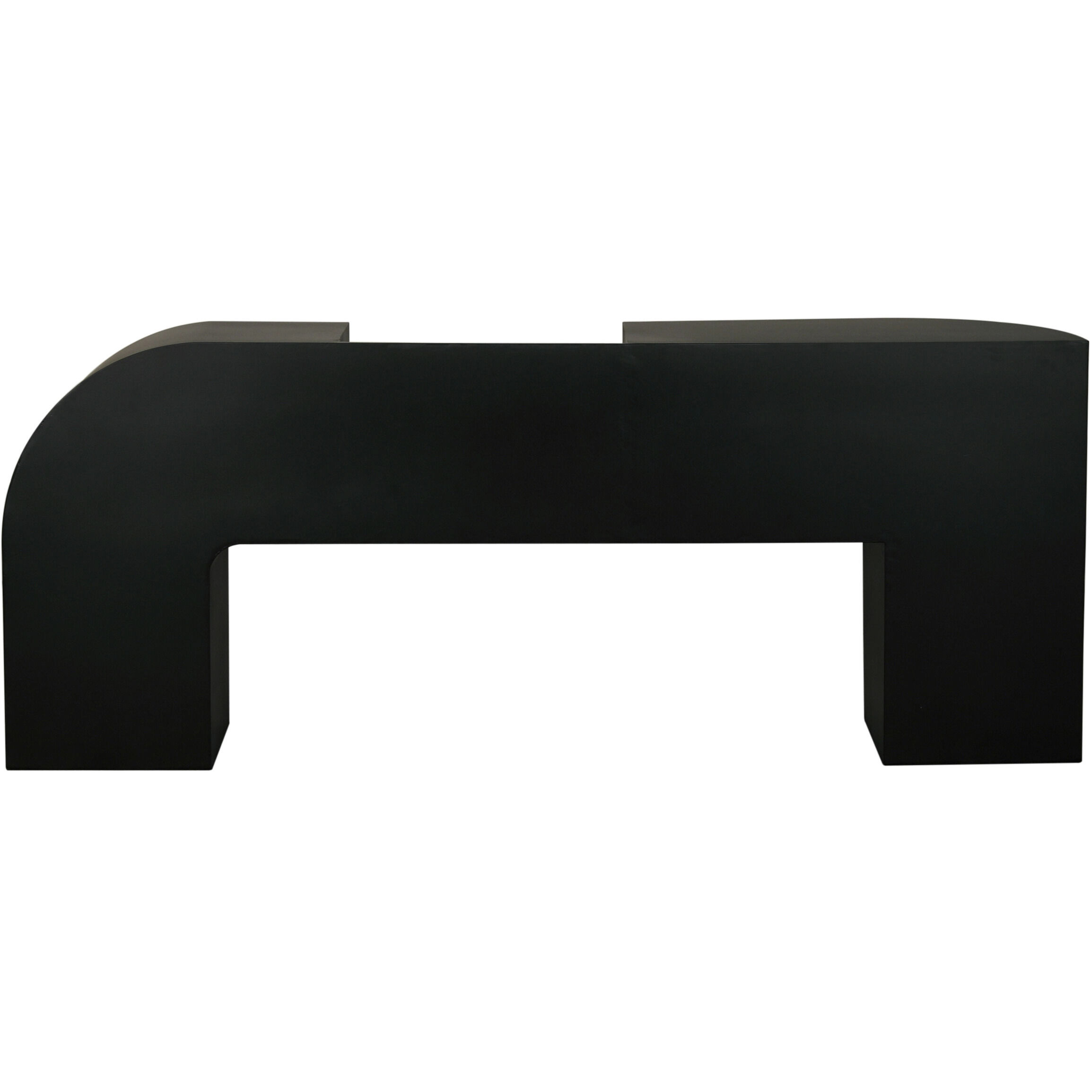 Crafter 75 X 14 inch Matte Black Console