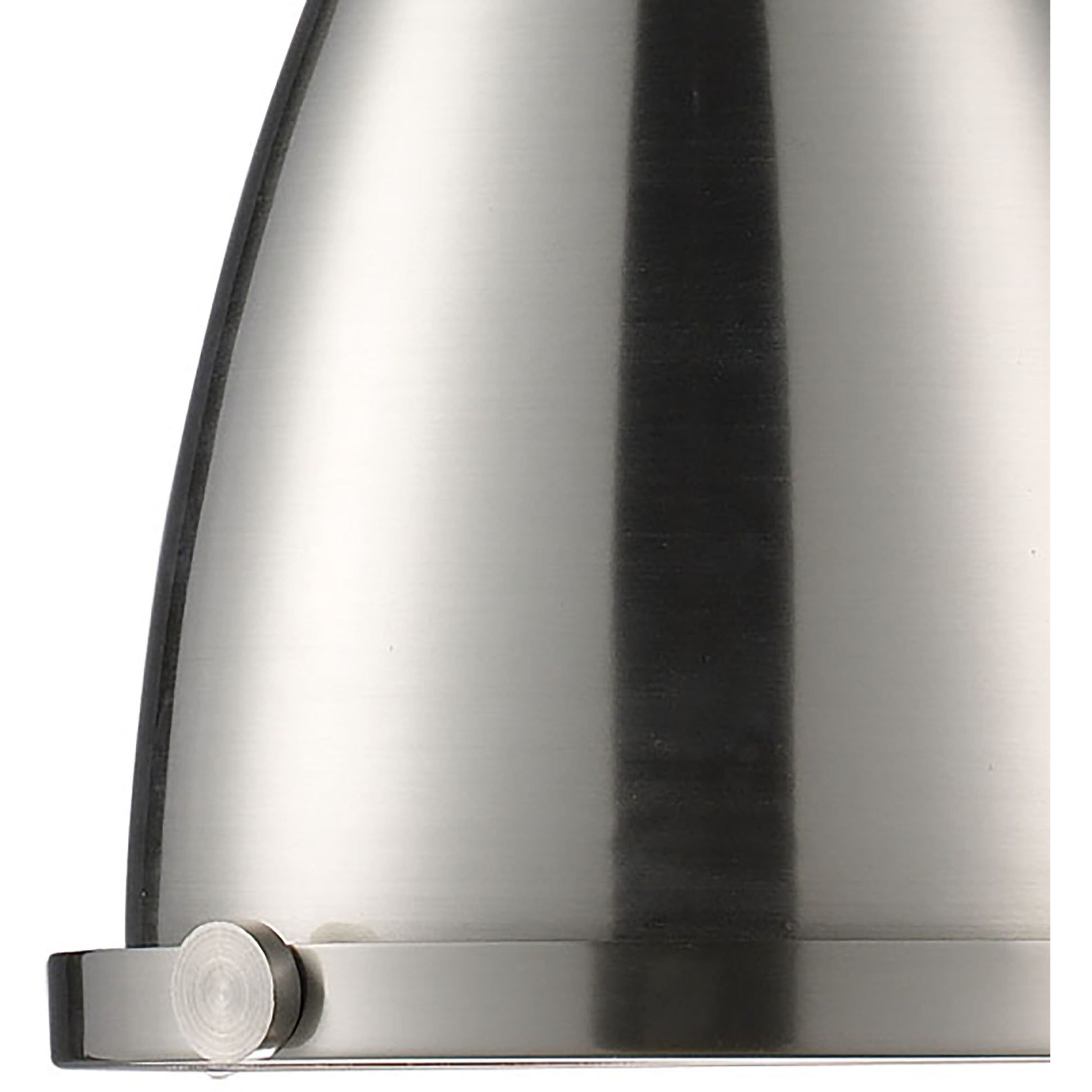 Chadwick 1 Light 7.5 inch Satin Nickel Mini Pendant Ceiling Light