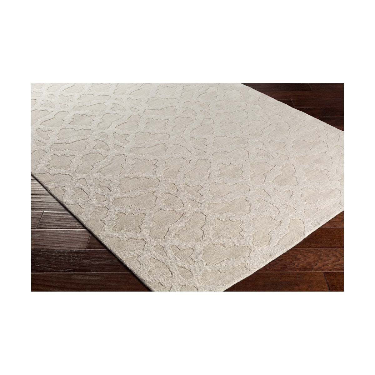 Metro 36 X 24 inch Khaki/Ivory/Taupe Rugs, Rectangle