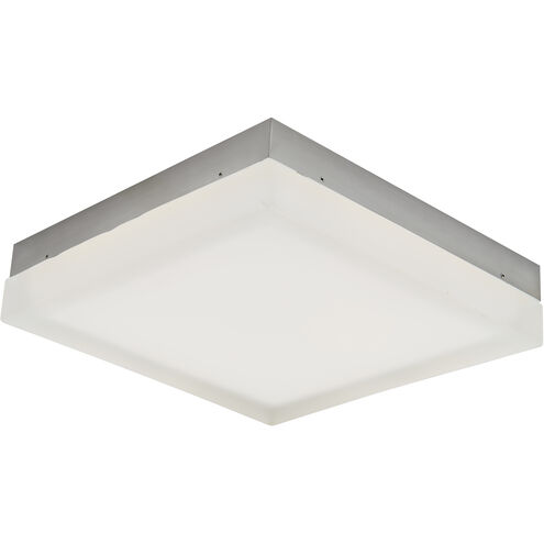 IceCube LED 9 inch Brushed Nickel Flush Mount Ceiling Light