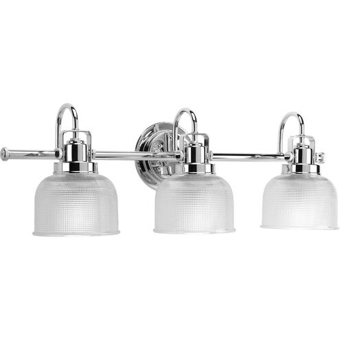 Archie 3 Light 26.25 inch Polished Chrome Bath Vanity Wall Light