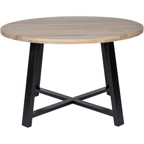 Mila 48 X 48 inch Natural Dining Table