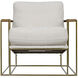 Oryan Brass Occasional Chair