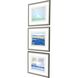 Waterside Collection Blue Framed Art