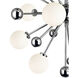 Element LED 39 inch Polished Nickel Chandelier Ceiling Light