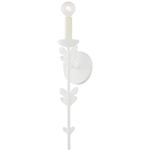 Florian 1 Light 4.75 inch Gesso White ADA Wall Sconce Wall Light