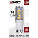 Lumos LED JCD LED G9 Double Loop 3.5 watt 3000K Mini and Pin-Based LED