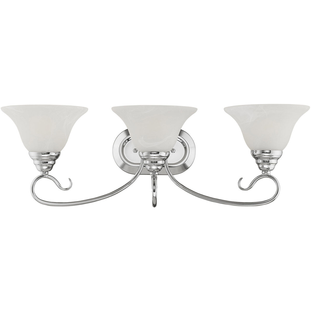 Coronado 3 Light 27 inch Polished Chrome Bath Vanity Wall Light