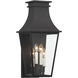 Gloucester 4 Light 22 inch Sand Coal Outdoor Wall Mount, The Great Outdoors
