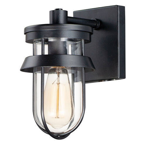 Breakwater 1 Light 10 inch Black Outdoor Wall Sconce