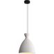 Aethera Pendant Ceiling Light in White Sandstone Cement