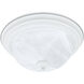 Harmony 2 Light 14 inch White Flush Mount Ceiling Light