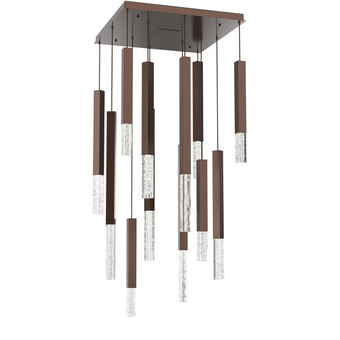 Axis XL LED Burnished Bronze Multi-Pendant Ceiling Light in 2700K LED