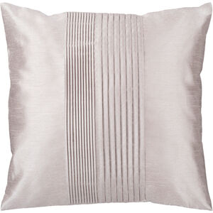 Edwin 18 X 18 inch Light Gray Pillow Cover, Square
