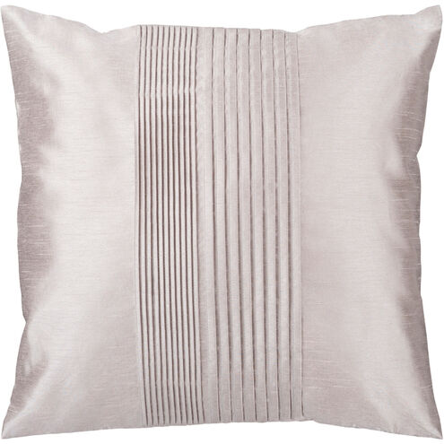 Edwin 22 X 22 inch Light Gray Pillow Cover, Square