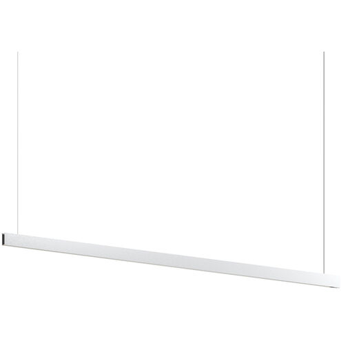 Lithe 1 Light 96 inch Natural Anodized Pendant Ceiling Light