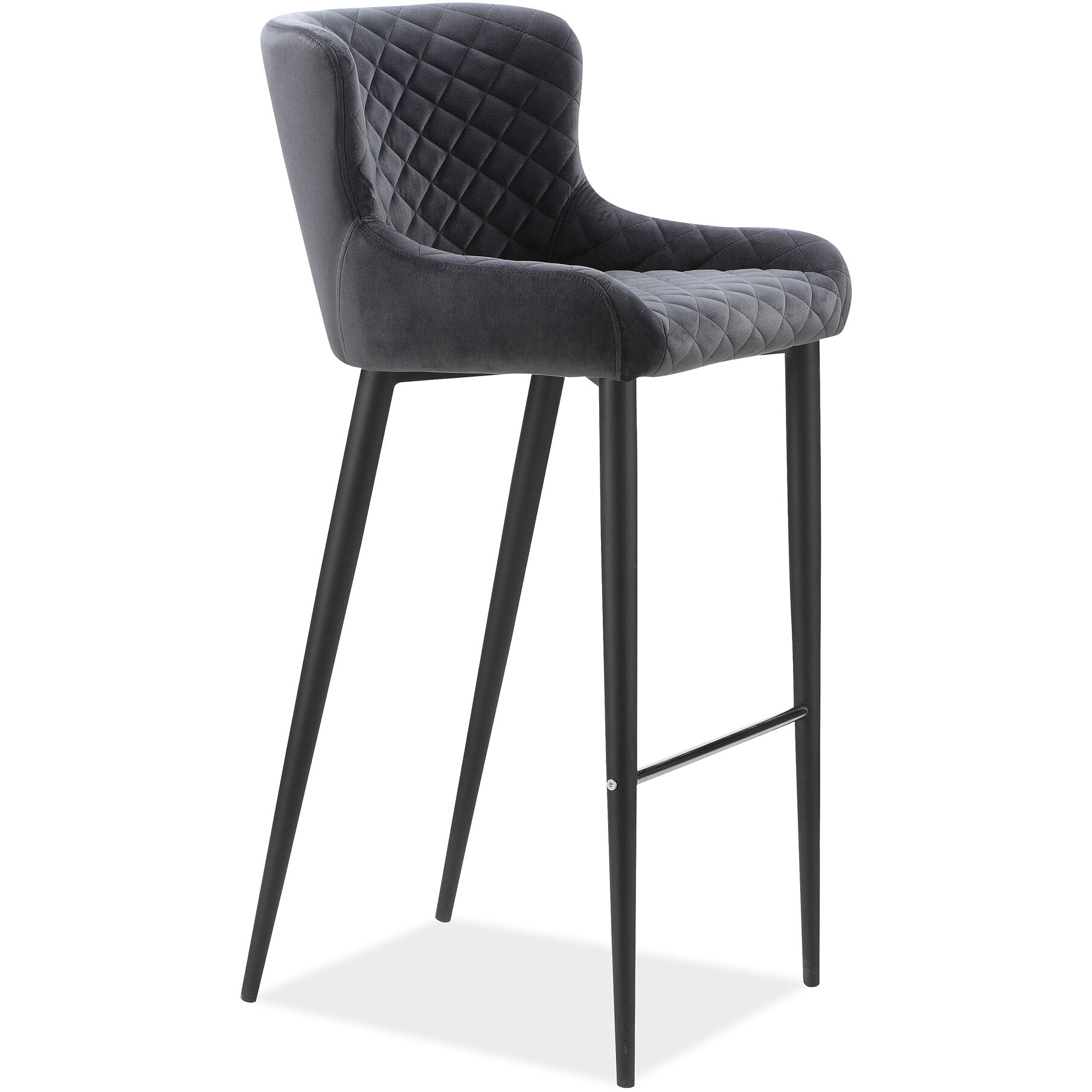 Etta 37 inch Grey Counter Stool