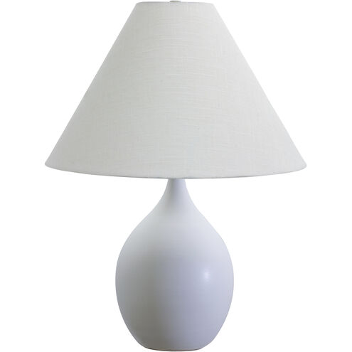 Scatchard 23 inch 150 watt Green Matte Table Lamp Portable Light