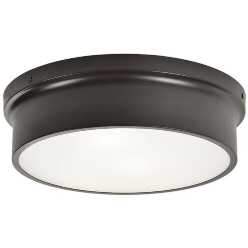 Ciotola 2 Light 12 inch Bronze Flush Mount Ceiling Light