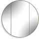 Amram 40 X 40 inch Antique Brass Mirror
