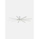 Odyn 84 inch Matte White Ceiling Fan