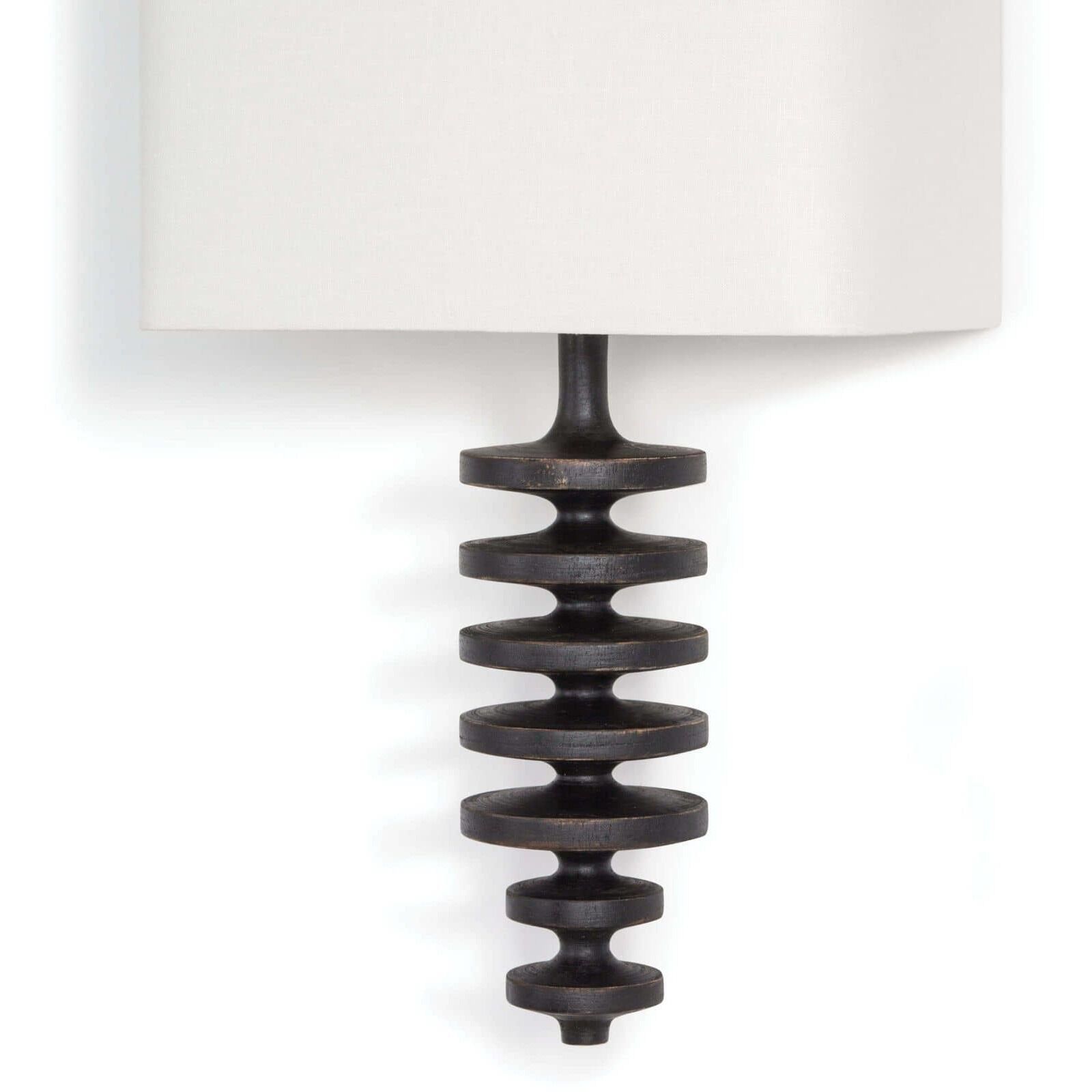 Fishbone 1 Light 12 inch Ebony Wall Sconce Wall Light