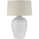 Dashwell 30 inch 150 watt White Table Lamp Portable Light