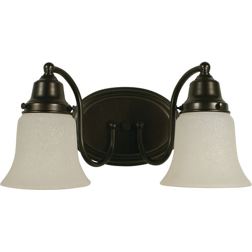 Magnolia 2 Light 13 inch Polished Brass Sconce Wall Light