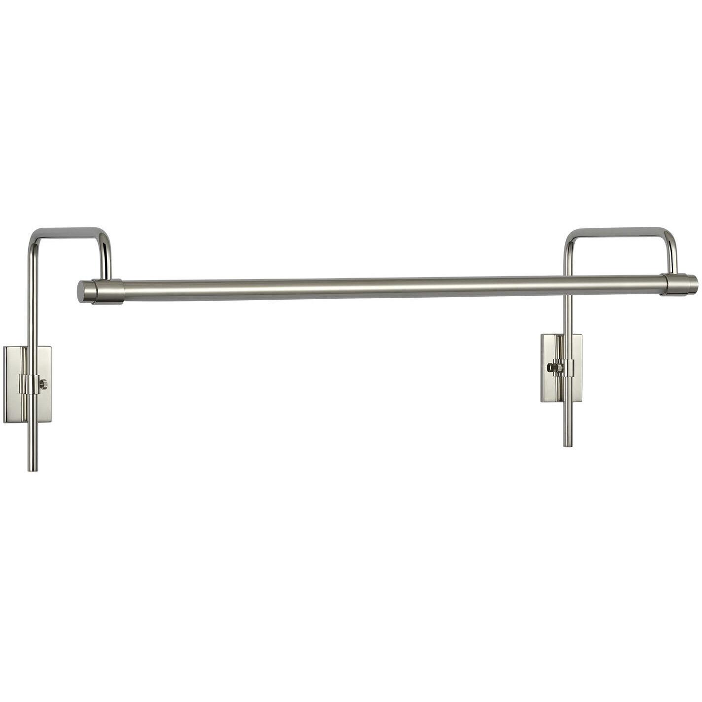 Thomas O'Brien Kidd 15 watt 24 inch Polished Nickel Frame Mount Picture Light Wall Light