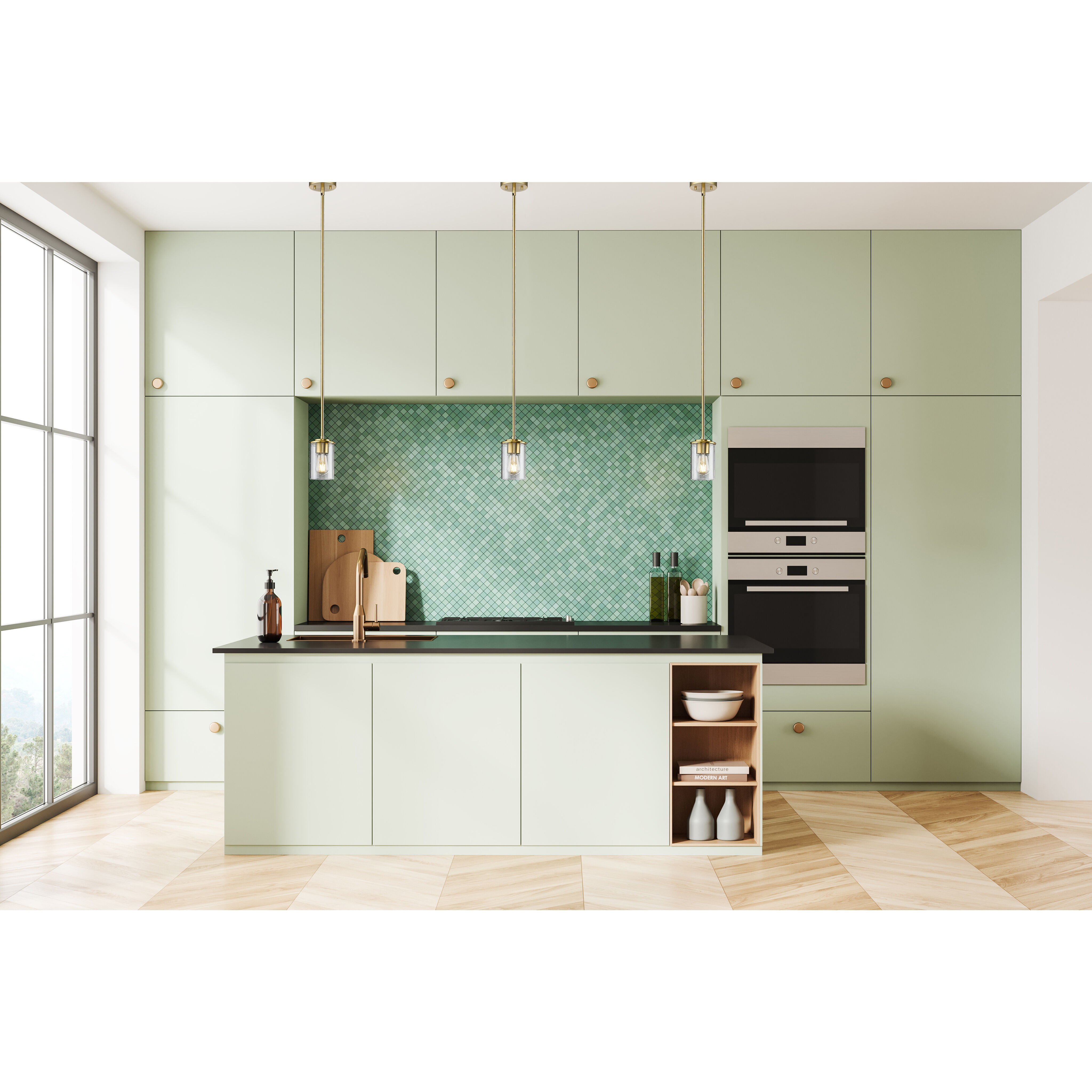 Thayer 1 Light 4.75 inch Luxe Gold Pendant Ceiling Light