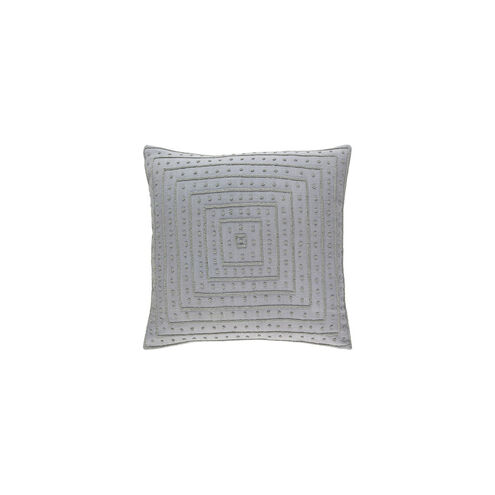 Gisele 20 X 20 inch Medium Gray Throw Pillow