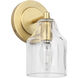 Alexa Hampton Augusta 1 Light 4.5 inch Gild Bath Vanity Wall Light