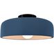 Radiance Collection - Spire 1 Light 10 inch Midnight Sky Semi-Flush Ceiling Light, Form+Finish+Function