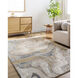 Kavita 108 X 72 inch Khaki / Prairie Dust / Ash / Nickel Handmade Rug in 6 x 9