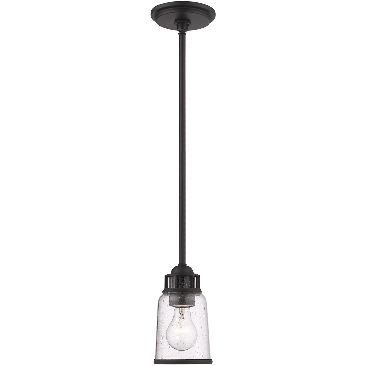 Lawrenceville 1 Light 5 inch Bronze Mini Pendant Ceiling Light