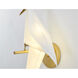 Canada LED 11 inch Gold LED Wall Sconce Wall Light