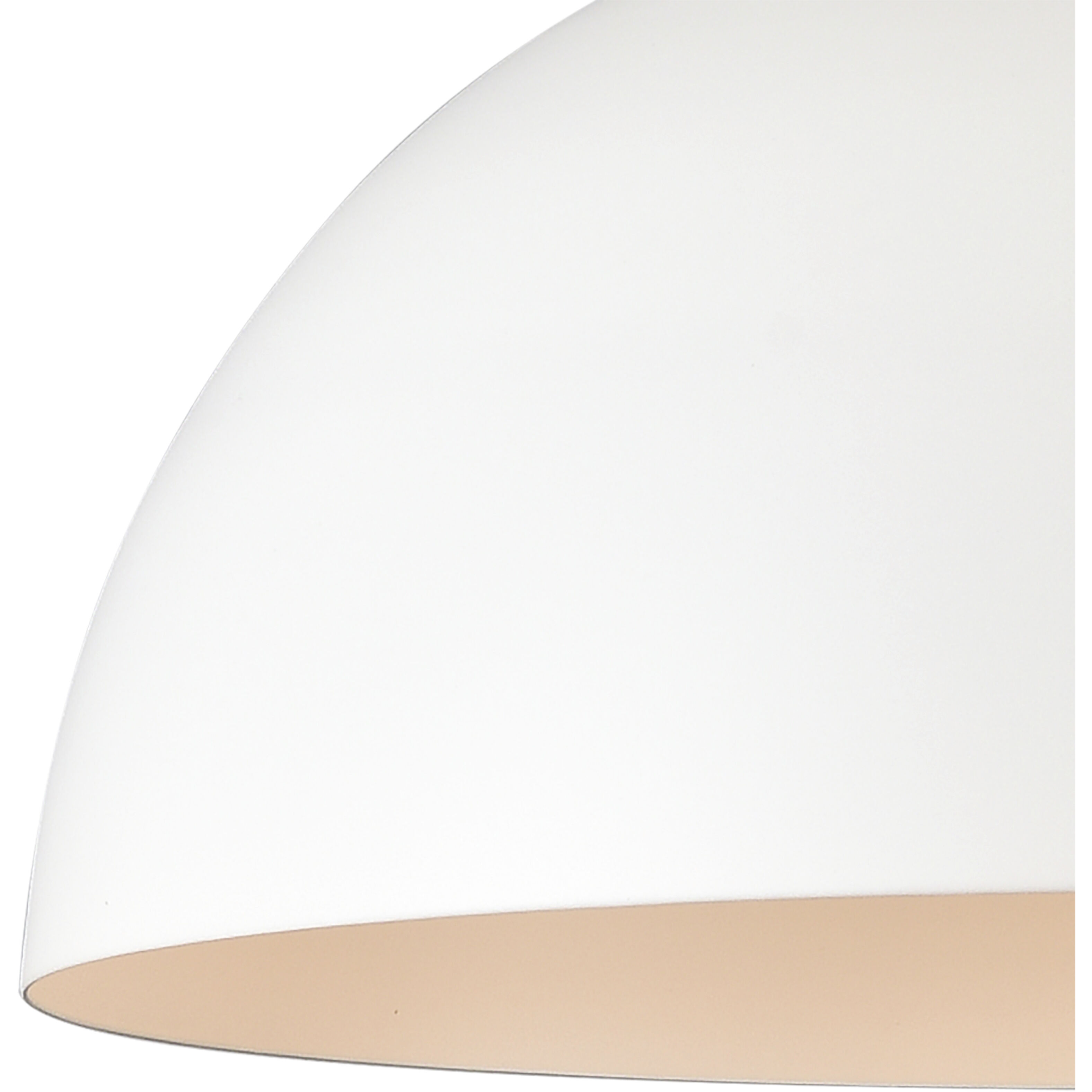 Chelsea 1 Light 12 inch White Pendant Ceiling Light
