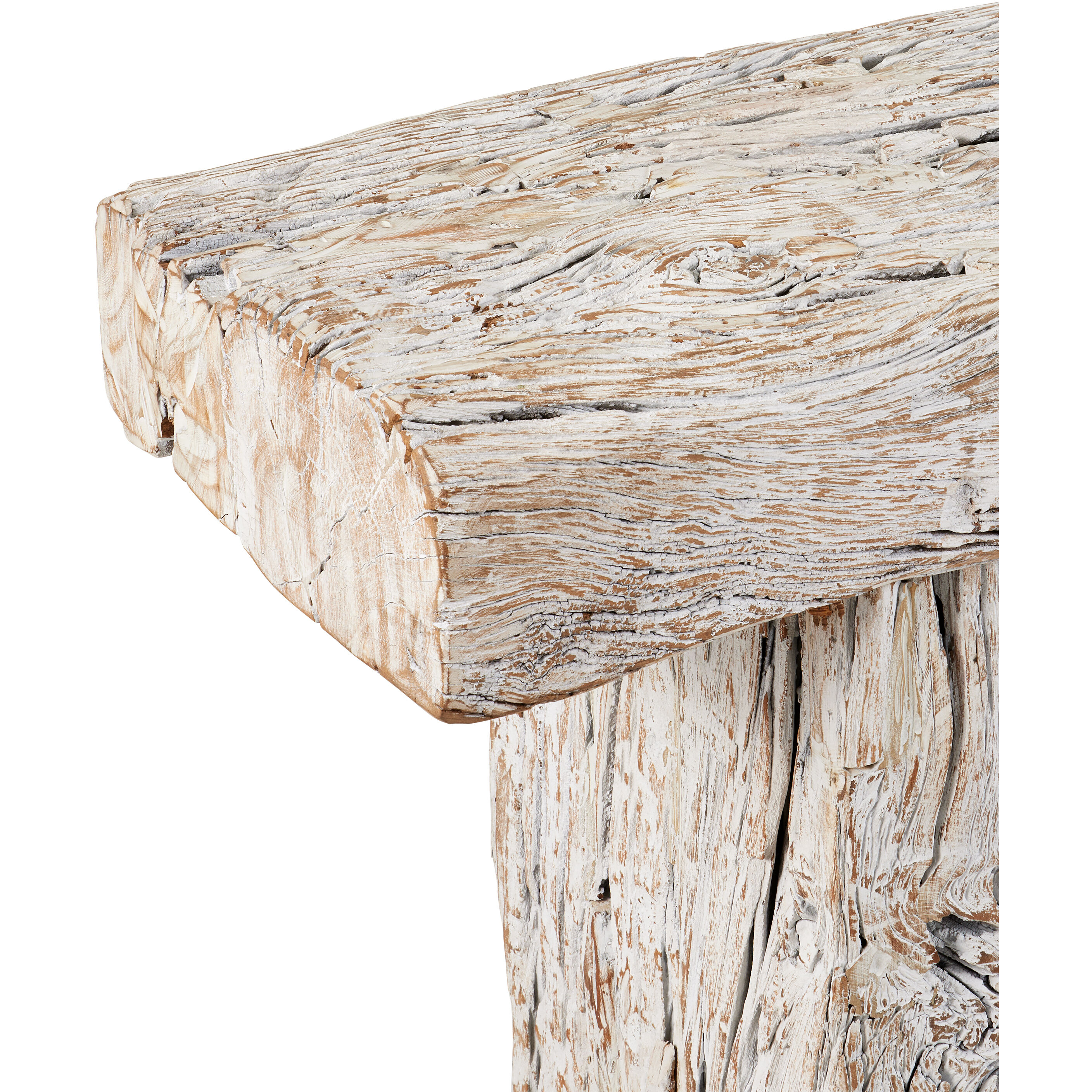 Holland 68 inch Whitewash Console Table