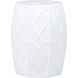 Andreu 20 inch White/Cream Garden Stool
