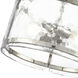 Bennetti 2 Light 14.5 inch Polished Nickel Indoor Semi-Flush Ceiling Light